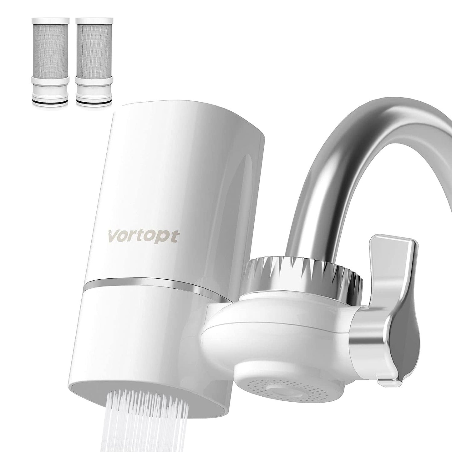 Vortopt Filtro de Agua para Grifo de Fregadero